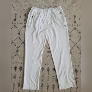 White Polo Ralph Lauren track pants size M